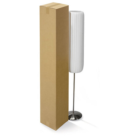 Caisse carton blanche simple cannelure raja 60x40x40 cm (lot de 10) - La  Poste