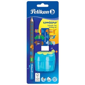Kit d'écriture combino assorti carte blister pelikan
