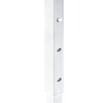 vidaXL Tente de réception pliable avec parois Blanc 3x3 m