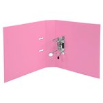 Classeur À Levier Pvc A4 Dos De 70mm. - Rose - X 10 - Exacompta