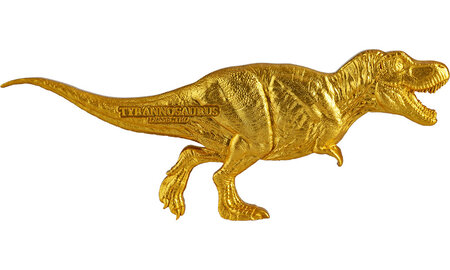 Pièce de monnaie en Argent 15000 Francs g 93.3 (3 oz) Millésime 2022 Jurassic Tyrannosaurus Rex TYRANNOSAURUS DISSECTED T REX