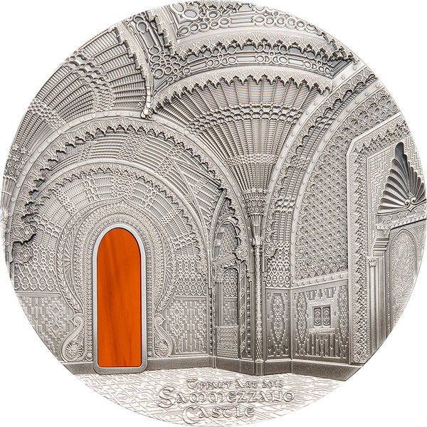 Pièce de monnaie en Argent 50 Dollars g 1000 (1 Kg) Millésime 2018 Tiffany Art TIFFANY ART ORIENTALISM