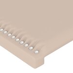vidaXL Têtes de lit 2 Pièces Cappuccino 90x5x78/88 cm Similicuir