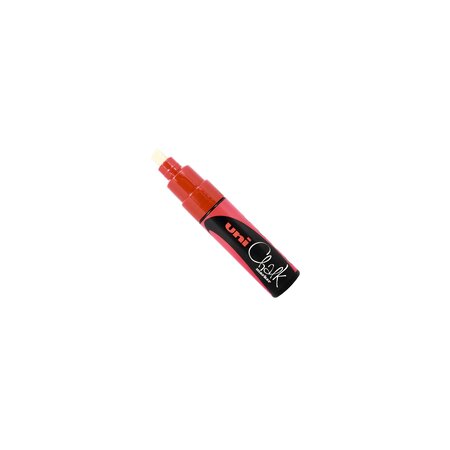 Marqueur Rouge chalk (craie) biseauté large