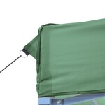 vidaXL Tente de réception pliable escamotable vert 200x200x306 cm