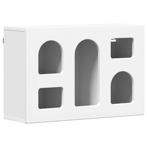 vidaXL Armoire suspendue Blanc 60 x 20 x 40 cm Bois d'ingénierie