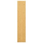 vidaXL Étagère murale 100x20x2 5 cm bambou