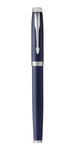 PARKER IM Stylo roller  bleu mat  Recharge noire pointe fine  Coffret cadeau