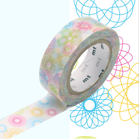 Masking Tape MT EX ellipses - spirograph