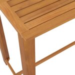 vidaXL Ensemble de bar de jardin avec coussins 7 Pièces Gris