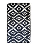 Tapis de salon Black&White 80 x 150 cm - Blanc