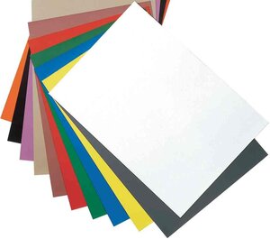 Feuille Papier Magnétique à Découper format A4 Jaune MAGNÉTOPLAN