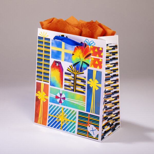 Sac cadeau présent mml 20 x h 25 cadeaux