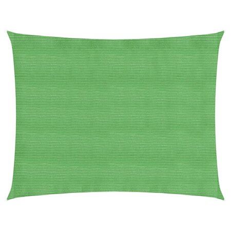 vidaXL Voile d'ombrage 160 g/m² Vert clair 3x4 5 m PEHD