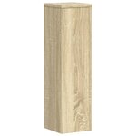 vidaXL Supports pour plantes 2 Pièces chêne sonoma bois d'ingénierie