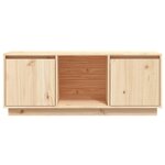 vidaXL Meuble TV 110 5x35x44 cm Bois de pin massif