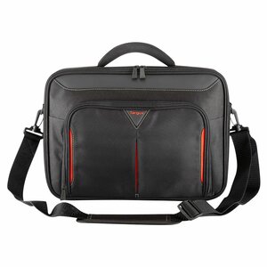Sacoche Ordinateur Portable Targus Classic+ 14,1" max (Noir/Rouge)