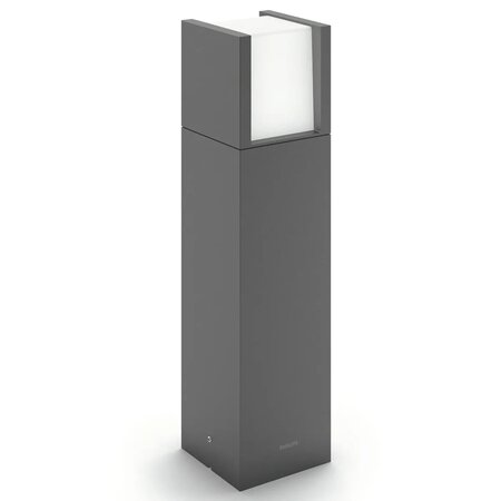 Philips - borne led extérieure arbour ip44 h40 cm - anthracite