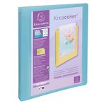 Classeur 4 Anneaux 30mm Polypropylène Kreacover Pastel - A4 Maxi - Couleurs Assorties - X 15 - Exacompta