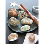 Marqueur Peinture Brillante 751 Rose Métallisé Pointe Fine 1-2 mm x 5 EDDING