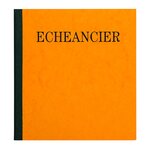Piqûre 21x19cm Échéancier Tracé Journal 80 Pages - Couleurs Assorties - X 5 - Exacompta