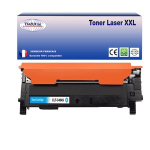 Toner compatible avec Samsung CLT-C404 pour Samsung XPress C430FW - Cyan -1 000 pages - T3AZUR