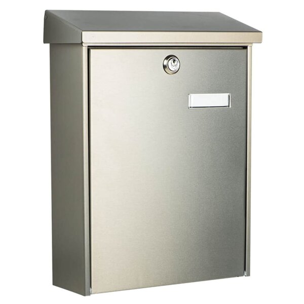 Burg-wächter boîte aux lettres oslo 3767 ni acier inoxydable argenté