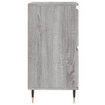 vidaXL Buffets 3 Pièces Sonoma gris Bois d'ingénierie