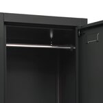 vidaXL Armoire à casiers Anthracite 38x45x180 cm Acier