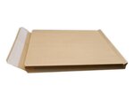 Lot de 20 enveloppes pochettes kraft armé à soufflet marron 260 x 330 + 30 mm