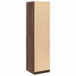 vidaXL Garde-robe chêne marron 50x50x200 cm bois d'ingénierie