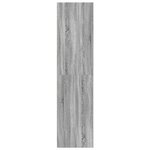 vidaXL Garde-robe gris sonoma 50x50x200 cm bois d'ingénierie