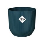 Vibes Fold Pot de fleurs rond Roues 35 - Bleu Ø 35 x 32 cm
