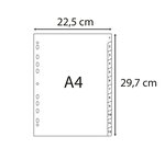 Intercalaires Imprimés Numériques Pp Recyclé Gris - 12 Positions - A4 - Gris - X 20 - Exacompta