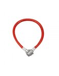 THIRARD - Antivol à combinaison Twisty  3 chiffres  câble acier  vélo  5mmx0.5m