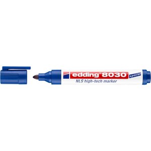Marqueur NLS high-tech 8030 Peu Corrosif Bleu 1 5-3 mm EDDING