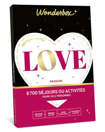 Coffret cadeau - WONDERBOX - LOVE Passion