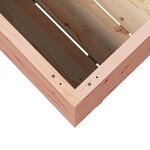 vidaXL Jardinière 110x40x72 cm bois massif douglas