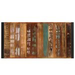 vidaXL Table à manger 140x70x75 cm Bois de récupération massif