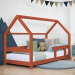 Barrière de lit enfant TRUSTY rouge brique