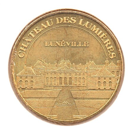 Mini médaille monnaie de paris 2008 - château des lumières