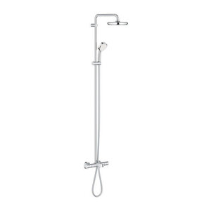 Grohe colonne de douche avec mitigeur thermostatique bain / douche tempesta cosmopolitan system 210 26223001