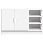 vidaXL Armoire d'évier blanc 90x29x55 cm bois d'ingénierie
