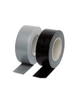 (lot  24 rouleaux) ruban adhésif toile plastifiée gris
