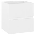 vidaXL Armoire d'évier Blanc 41x38 5x45 cm Aggloméré