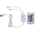 vidaXL Cadre de lit avec LED Bleu Tissu 160x200 cm