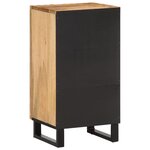 vidaXL Buffet 40x34x75 cm bois de manguier massif brut