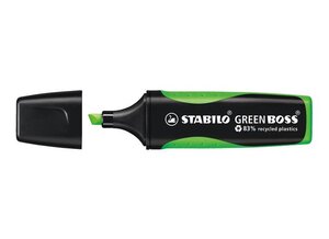 Surligneur GREEN BOSS Pte Biseautée 2-5 mm Vert STABILO