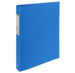 Classeur rembordé papier 4 anneaux 30mm Forever - A4, bleu foncé EXACOMPTA