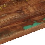 vidaXL Dessus de table 160x50x3 8cm rectangulaire bois massif récupéré
